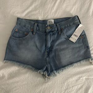 BDG (urban outfitters) Frayed bottom jean shorts, brand new!